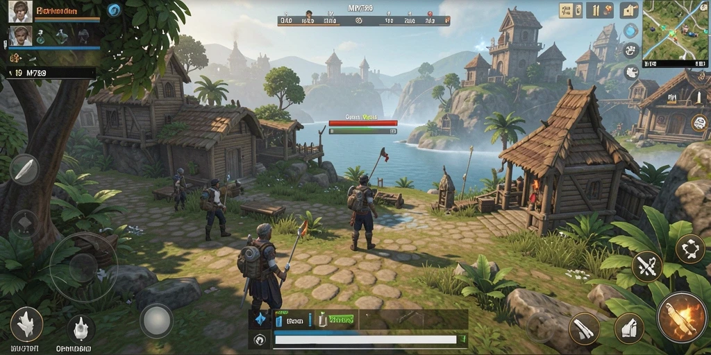 Tampilan antarmuka game MVP789 dengan pemandangan alam yang menakjubkan.