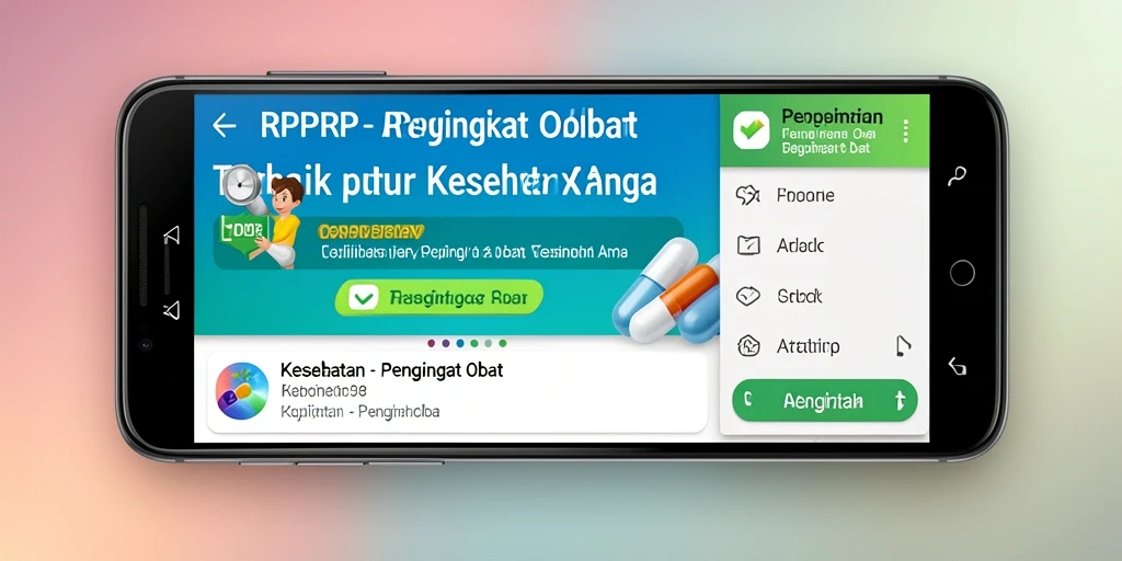 Tampilan antarmuka RPRPRP yang jelas dan mudah digunakan.
