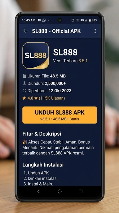 Unduh dan Instal APK sl888 untuk Pengguna Android